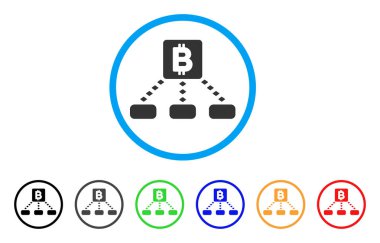 Simge Bitcoin Fişleri Paraya Çevirme düzeni yuvarlak