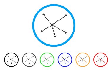 Simge noktalı ilişkileri yuvarlak