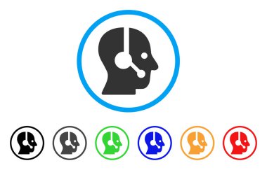 Operatör yuvarlak simge