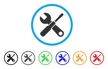 Araçları yuvarlak simge