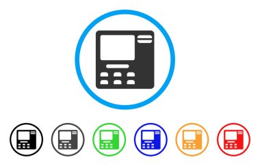 ATM aygıt simgesini yuvarlak