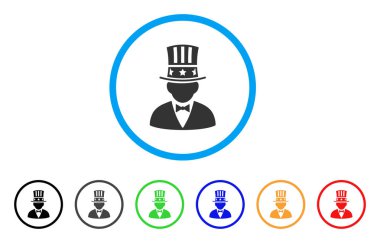 Kapitalist yuvarlak simge