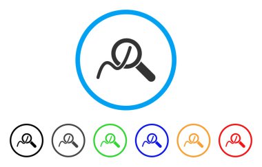 Grafikler yuvarlak simge keşfetmek