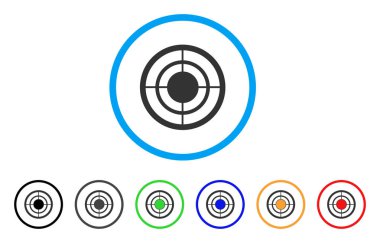 Hedef yuvarlak simgesini