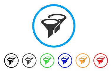 Filtreleri yuvarlak simge