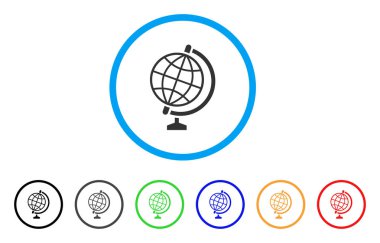 Küresel yuvarlak simge