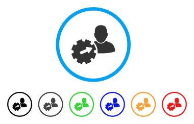 Kullanıcı entegrasyon API dişli simgesini yuvarlak