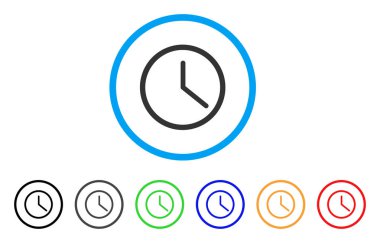 Saat yuvarlak simgesi