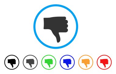 Başparmak yuvarlak simge