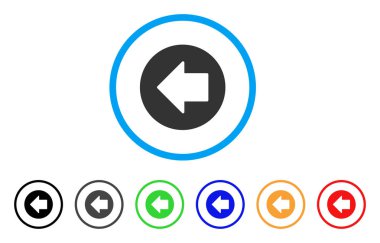 Önceki ok simgesi yuvarlak