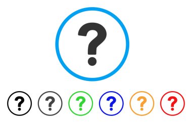 Soru yuvarlak simgesi