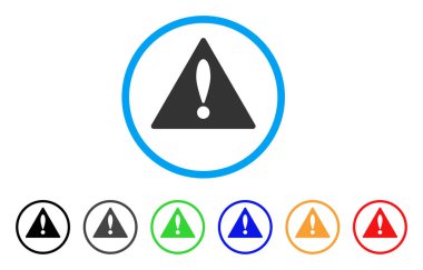 Uyarı yuvarlak simgesi