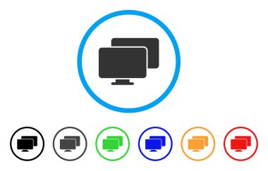 Bilgisayarlar yuvarlak simgesini