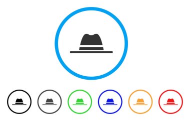 Şapka yuvarlak simge