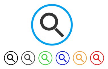 Yuvarlak simgesini bulun