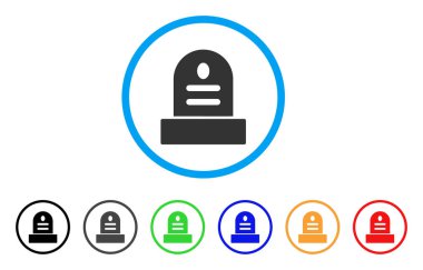 Mezar Taşı simgesini yuvarlak