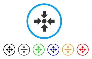 Buluşma noktası simgesini yuvarlak