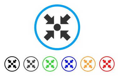 Buluşma noktası simgesini yuvarlak