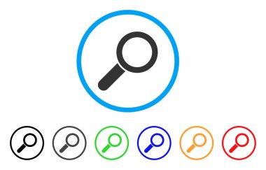 Yuvarlak simgesini bulun