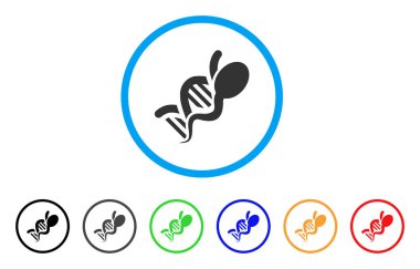 Genetik yuvarlak simge