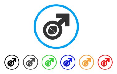 Erkek Aphrodisiaka Tablet yuvarlak simgesi