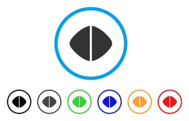 Tıbbi Tablet yuvarlak simgesi