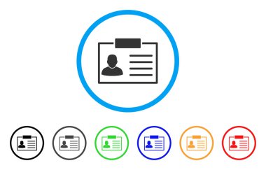 Rozet yuvarlak simge