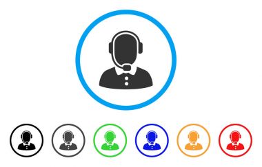 Operatör yuvarlak simge