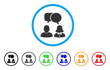 Yuvarlak simge sohbet