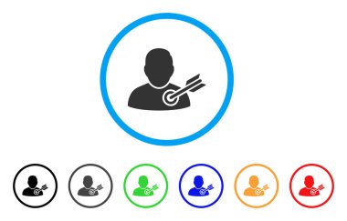 Hedef kullanıcı yuvarlak simgesini