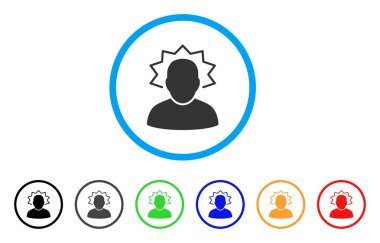 Kullanıcı acil yuvarlak simge