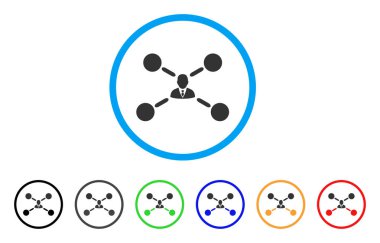 Kullanıcı bağlantıları yuvarlak simge