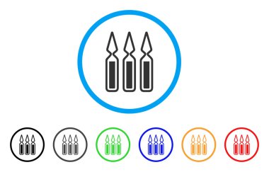 Ampul yuvarlak simge