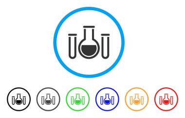 Analiz cam yuvarlak simge