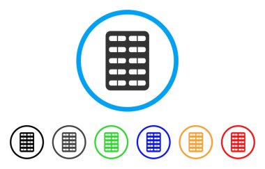 Blister yuvarlak simge