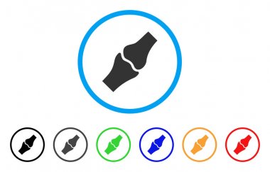 Kemik eklem yuvarlak simge