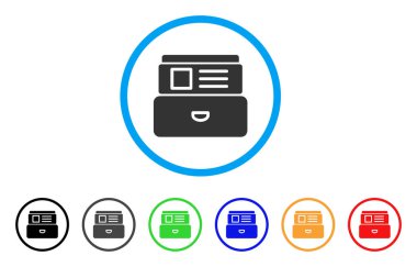 Radar yuvarlak simge