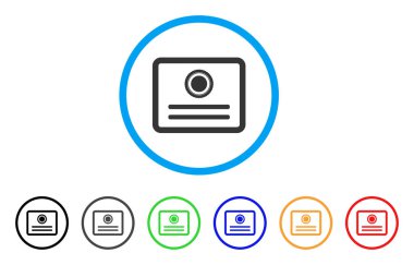 Diploma yuvarlak simge