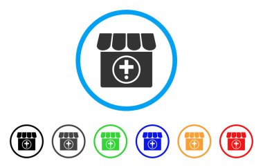 Eczane yuvarlak simge