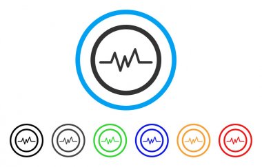 Echogram yuvarlak simge