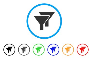 Filtreleri yuvarlak simge