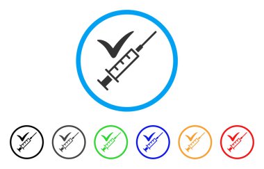 Enjeksiyon yuvarlak simge