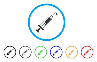 Enjeksiyon yuvarlak simge