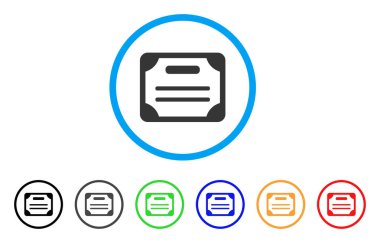 Lisans yuvarlak simge