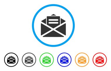 Posta yuvarlak simgesi