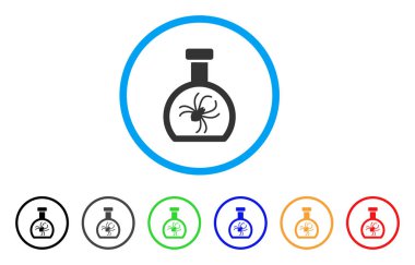 Parazit konteyner imbik yuvarlak simge