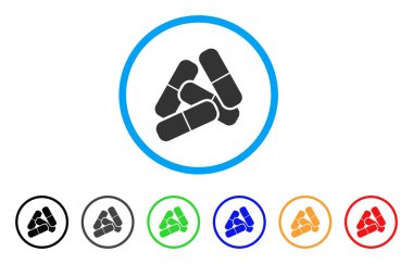 Hapları yuvarlak simge