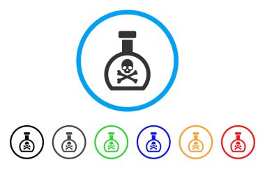 Zehir imbik yuvarlak simge