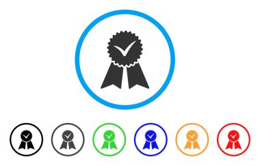 Kalite mühür simgesi yuvarlak