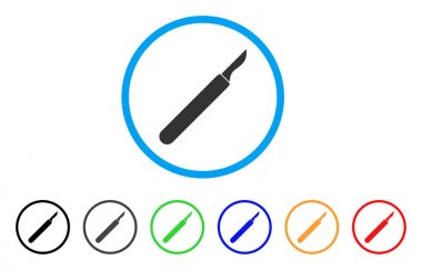 Neşter yuvarlak simge